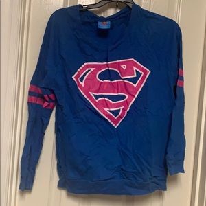 Long Sleeve Superman Tee Shirt
